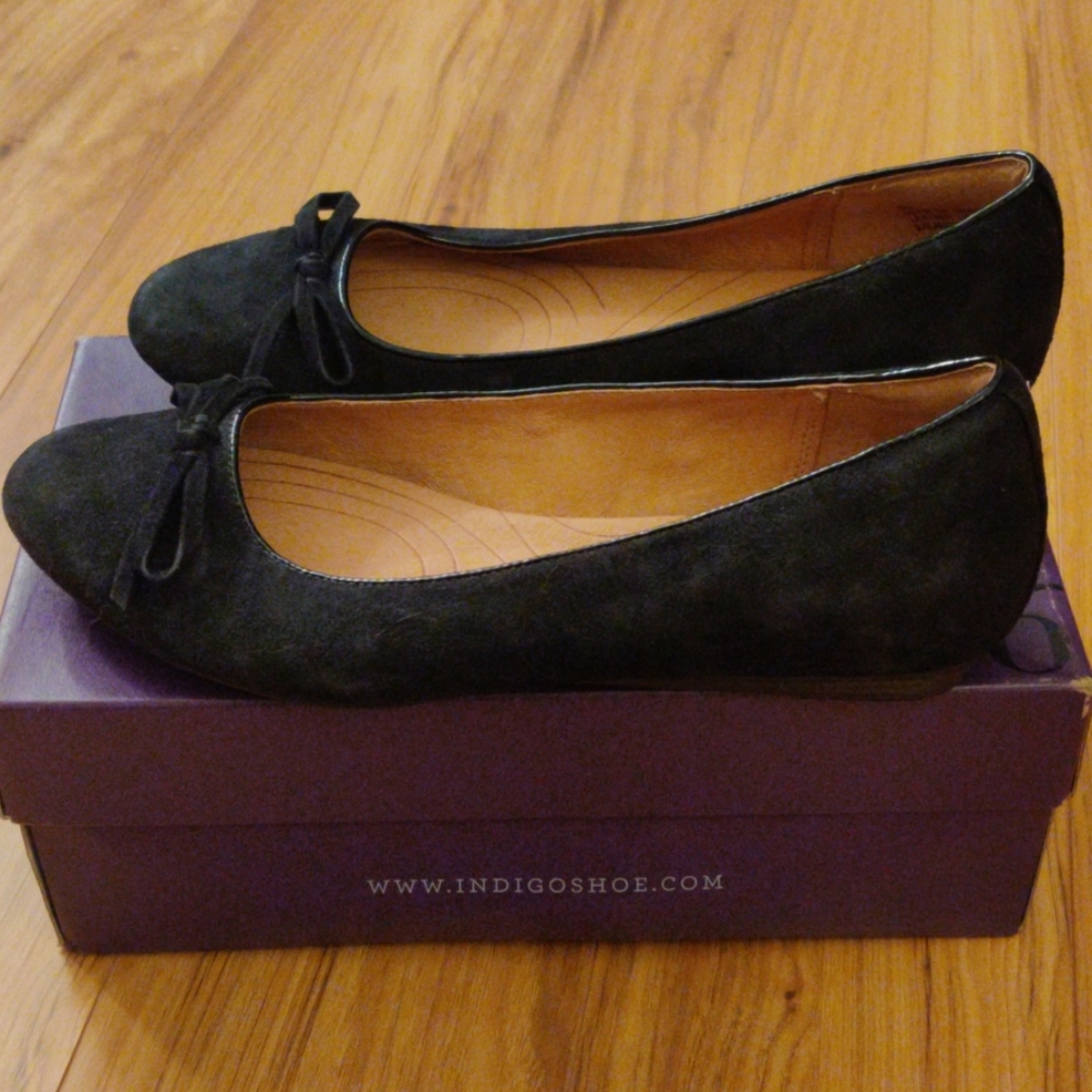 Black Ballerina Flats
